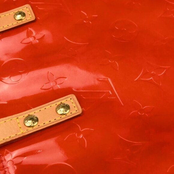 Louis Vuitton Red Vernis Reade PM Tote Handbag - Picture 5 of 10